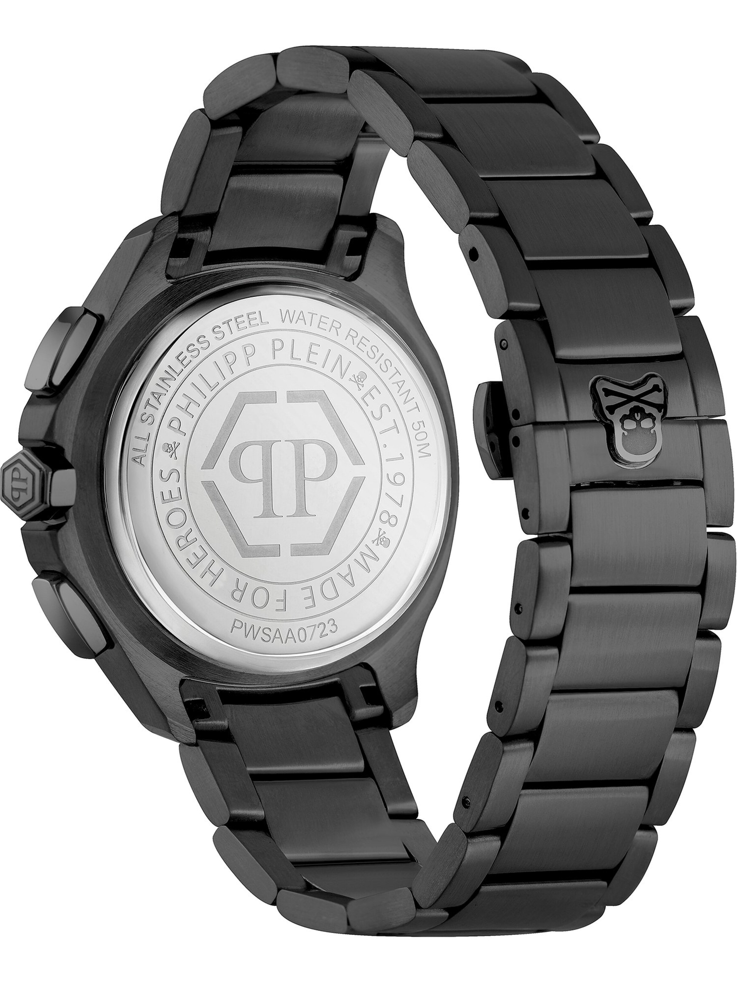 Philipp Plein Analogt ur i sort