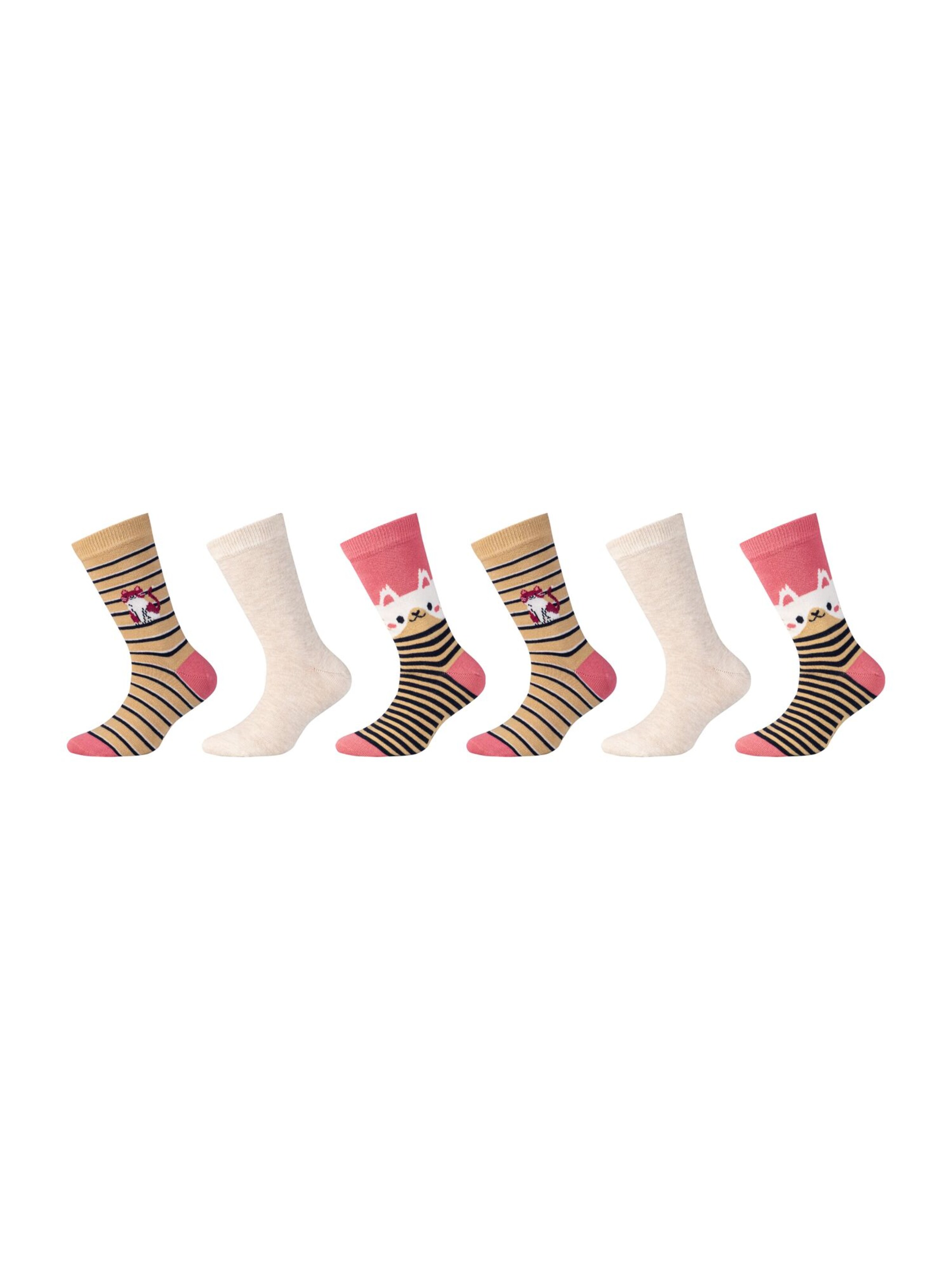 s.Oliver Sokken in Beige: voorkant
