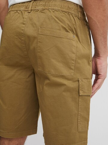 BLEND - Regular Calças cargo em castanho