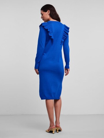 Y.A.S Knitted dress 'Hello' in Blue