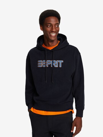 ESPRIT Sweatshirt in Zwart: voorkant