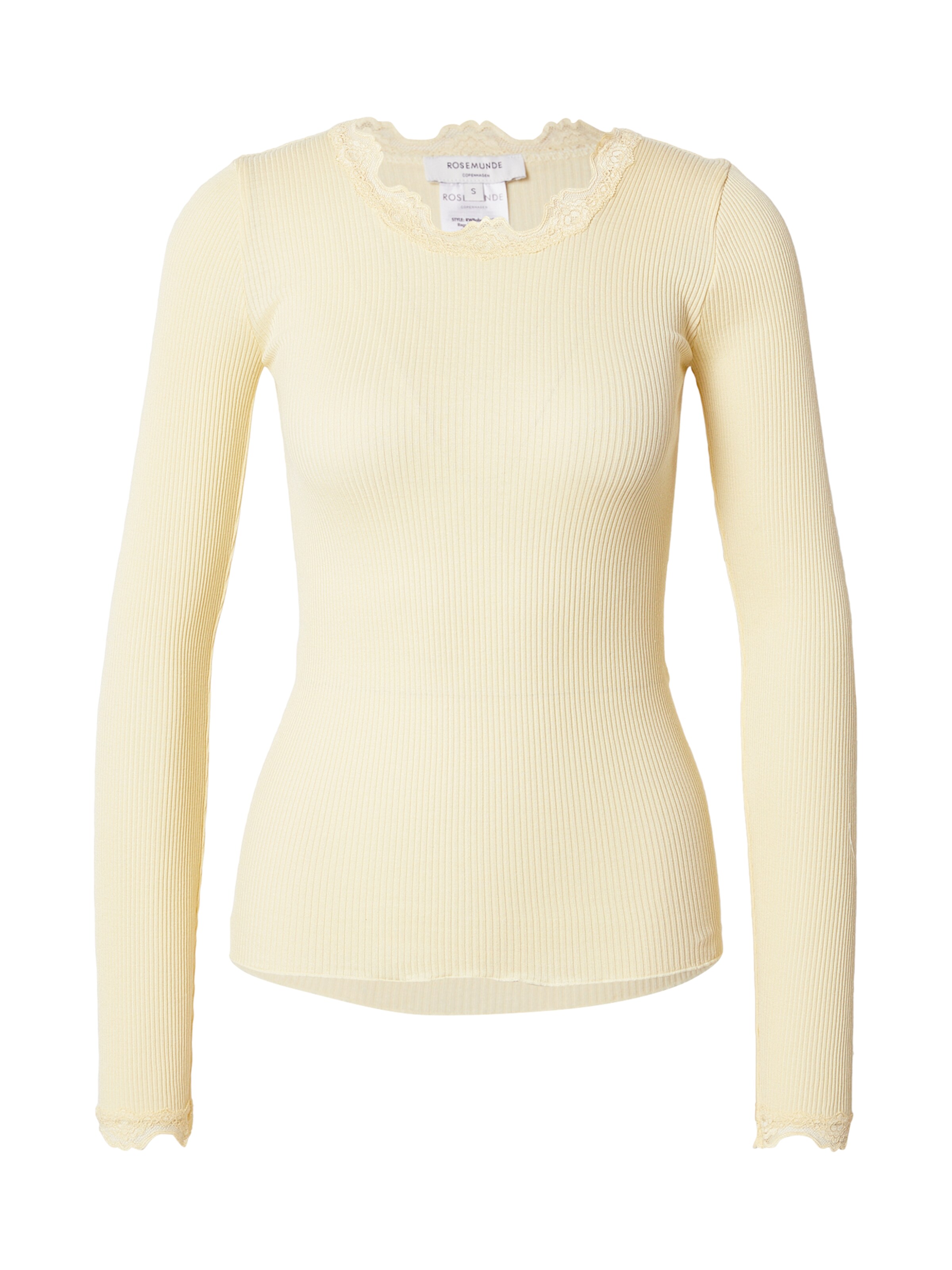 dzeltens rosemunde T-Krekls: no priekšpuses