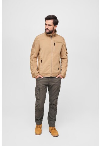 Veste en polaire Brandit en marron