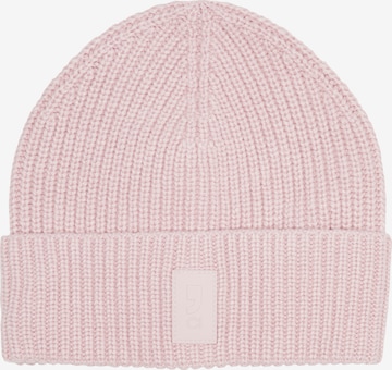 comma casual identity Beanie in Pink: front