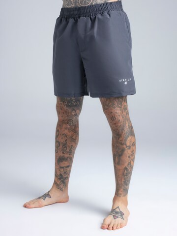SikSilk Swimming shorts in Grey: front