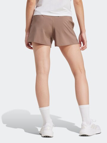 ADIDAS PERFORMANCE Normální Sportovní kalhoty 'Own The Run' – hnědá