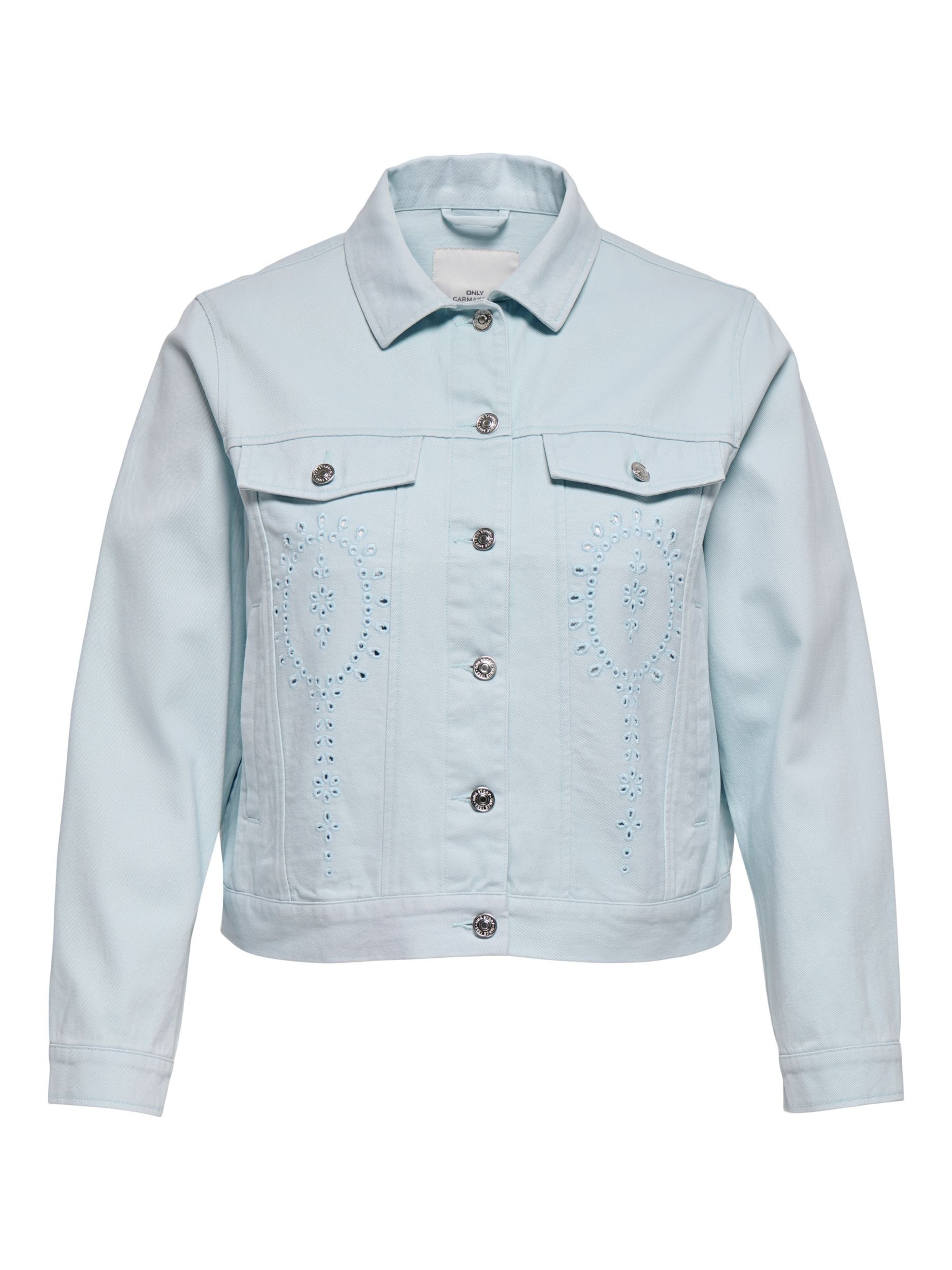 ONLY Carmakoma Overgangsjakke 'CARElsa' i lyseblå, Produktvisning