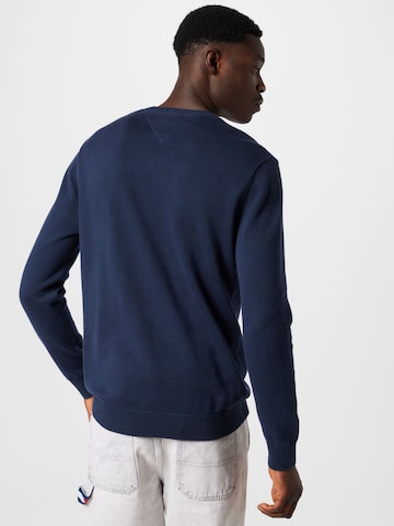 Tommy Jeans Trui 'Essential' in Blauw