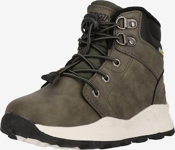 ZigZag Snowboots 'Jurat' in Groen: voorkant