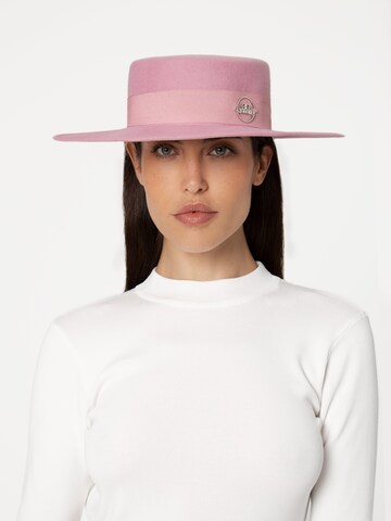 Giodoro - Sombrero 'Gidoa Felt Canotier' en rosa