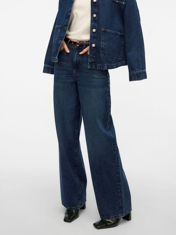 Wide Leg Jean '10336550' VERO MODA en bleu
