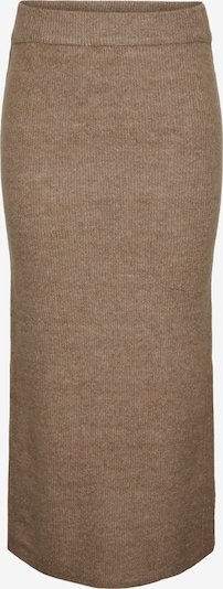 PIECES Jupe 'PCNiko' en marron chiné, Vue avec produit