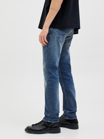 JACK & JONES Slimfit Farmer 'JJIGlenn JJOriginal' - kék