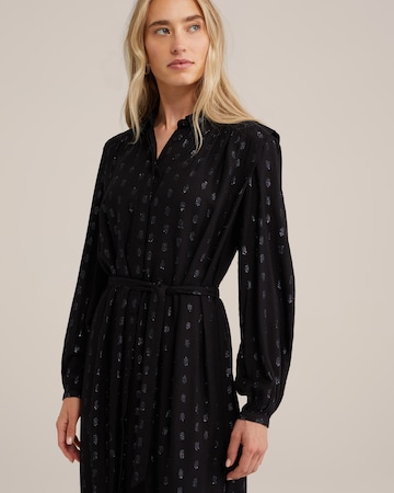 WE Fashion Μπλουζοφόρεμα σε μαύρο