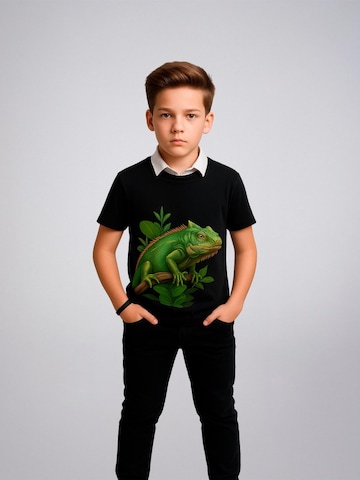 Maglietta 'Pantoneclo Boy's T-Shirt' di PANTONECLO in nero: frontale