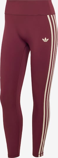 ADIDAS PERFORMANCE adidas Originals Sport Superstar 7/8-Leggings in XXS/Regular in creme / bordeaux, Produktansicht