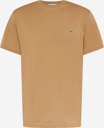 LACOSTE Regular Fit T-Shirt in Braun: predná strana