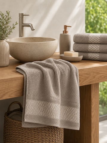 NEIPER Handdoek 'NATURE Sintra' in Beige