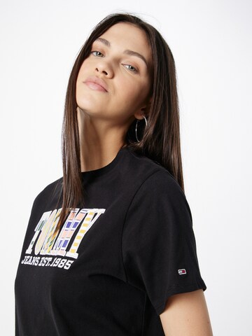 Tommy Jeans Tričko 'Luxe Classic' – černá