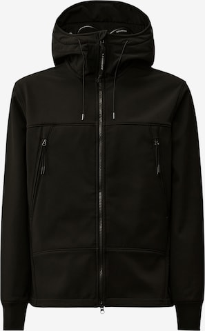 C.P. Company Sports sweat jacket in Black: front