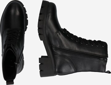 PS Poelman Lace-Up Ankle Boots in Black