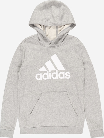 ADIDAS SPORTSWEAR - Sweatshirt de desporto 'Big Logo Essentials ' em cinzento: frente