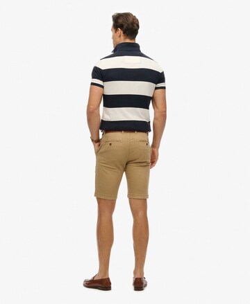 Regular Pantalon chino Superdry en beige