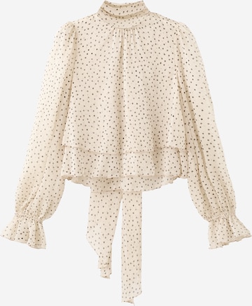 MANGOBluza 'Lurdes' - bež boja: prednji dio