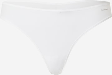 Calvin Klein Underwear String in Wit: voorkant