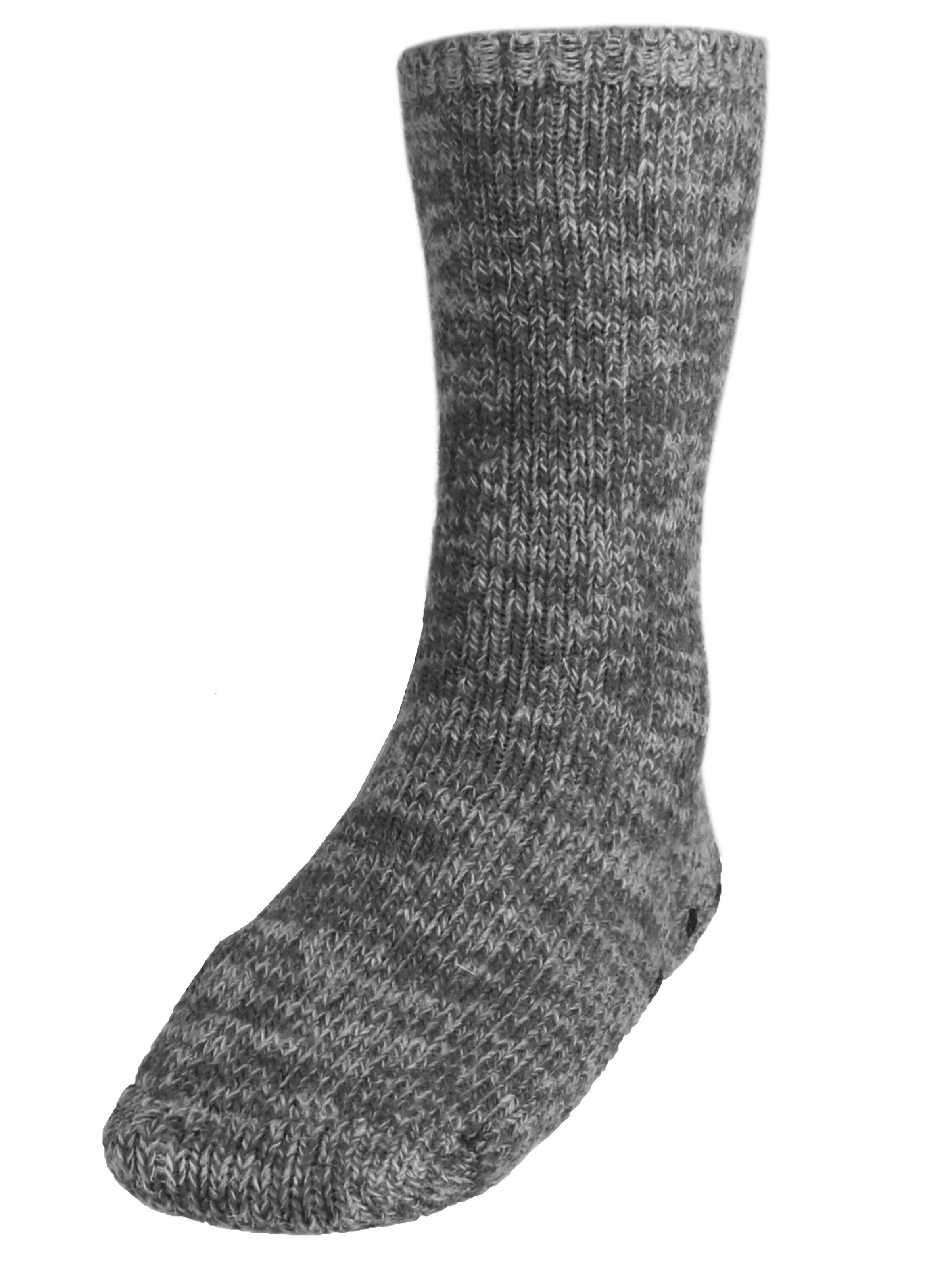 Circle Five Socks in Grey: front