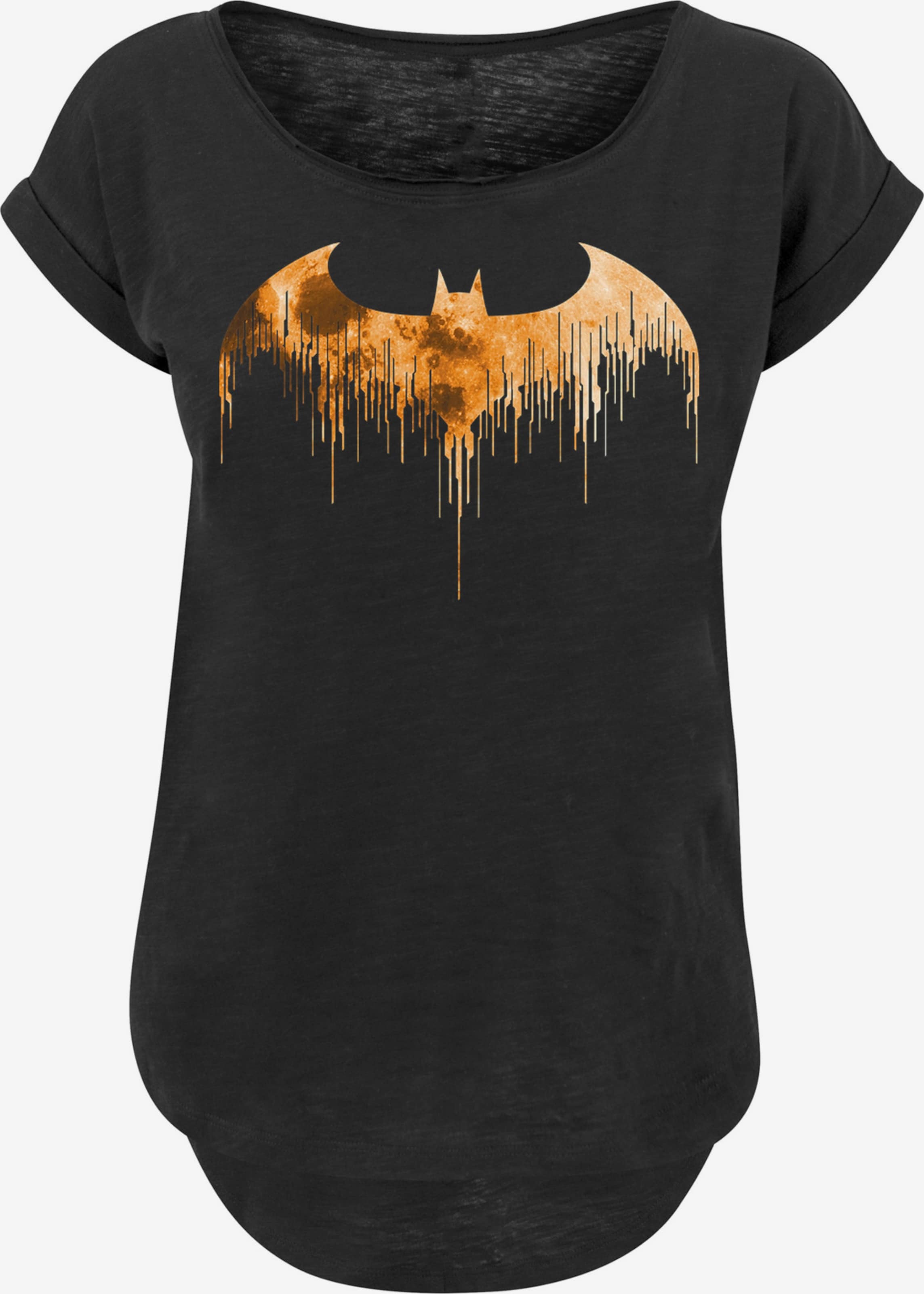 F4NT4STIC Shirt \'DC Comics Batman Arkham Knight Halloween Moon\' in Black |  ABOUT YOU