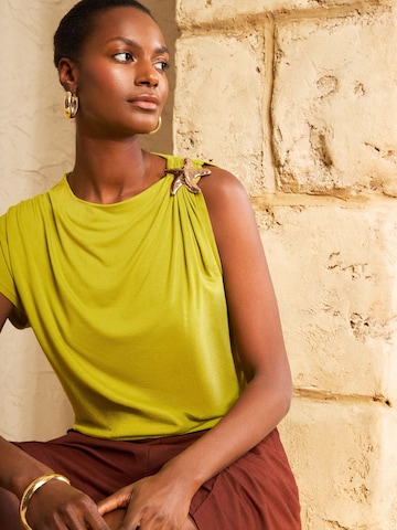 love & roses Bluse in Grün