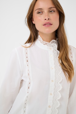 SAINT TROPEZ Blouse 'SZOdeline' in White