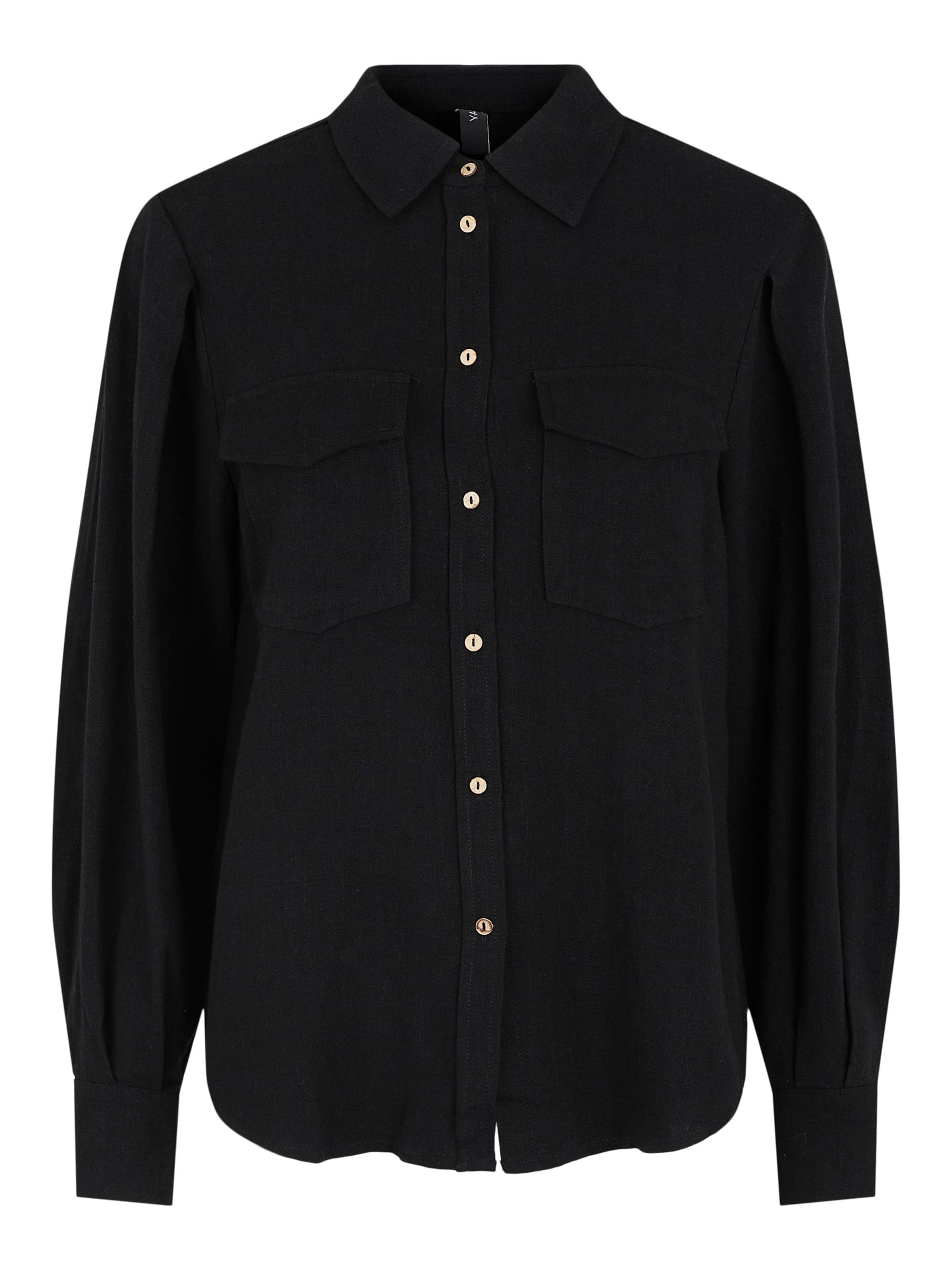 YAS Blouse 'Viggi' in Black: front