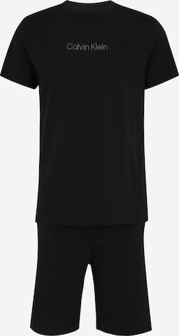 Calvin Klein Underwear Lyhyt pyjama värissä musta: etupuoli