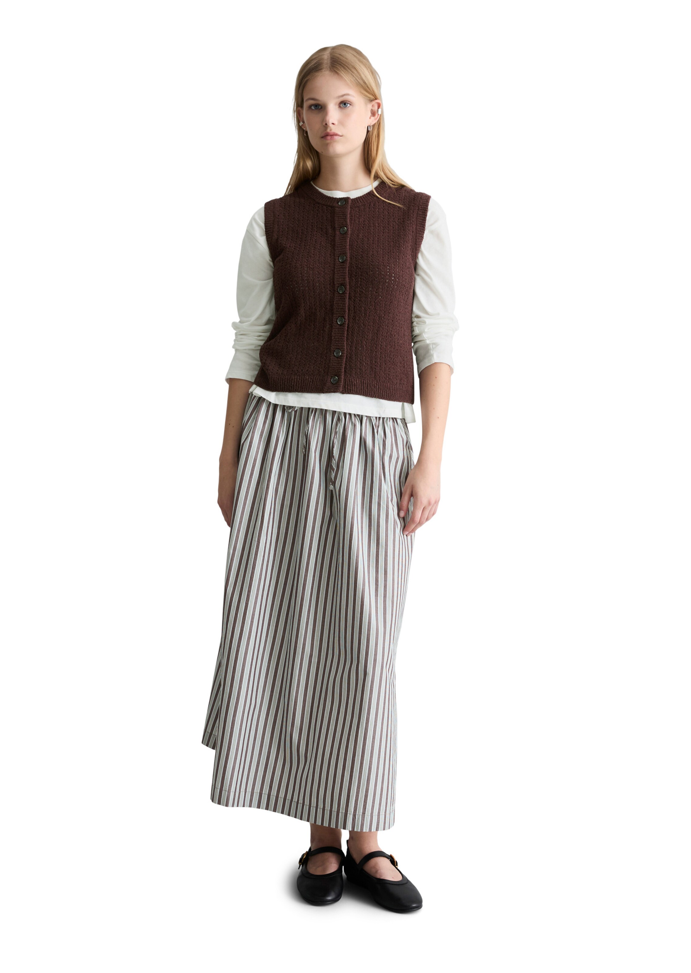 Cardigan Marc O'Polo DENIM en rouge