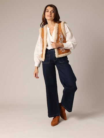 Gilet 'LARINA' Deeluxe en beige