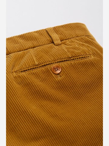 Regular Pantalon chino Meyer Hosen en jaune