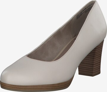 JANA Pumps '22471' in Wit: voorkant