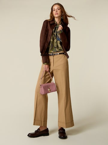 Baggy Pantaloni di oltre in beige