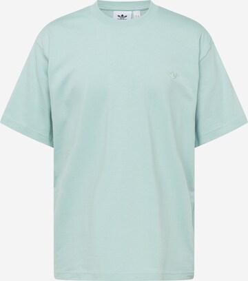 ADIDAS ORIGINALS - Camisa 'Premium Essentials' em verde: frente