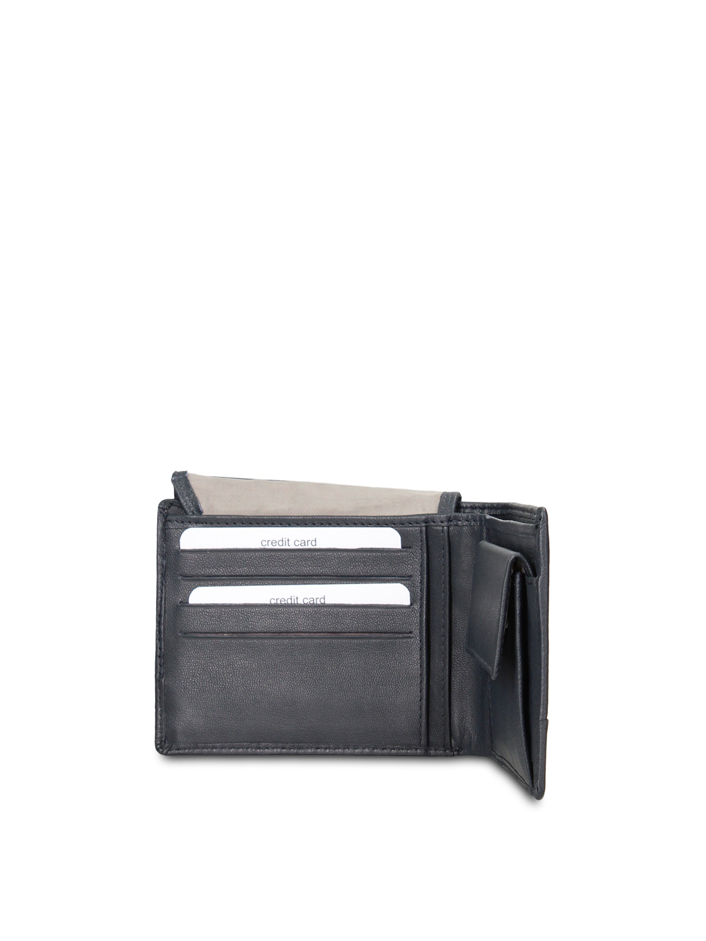 Portamonete 'Portafoglio uomo vera pelle - Astor Prime minimalista' di Coveri Collection in blu