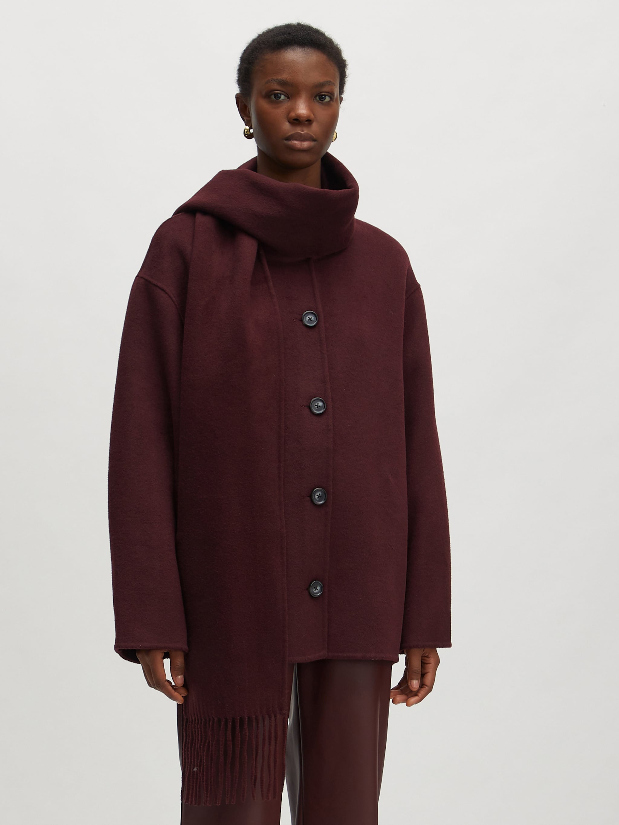 EDITED Produkte Mantel 'Mayu' rot