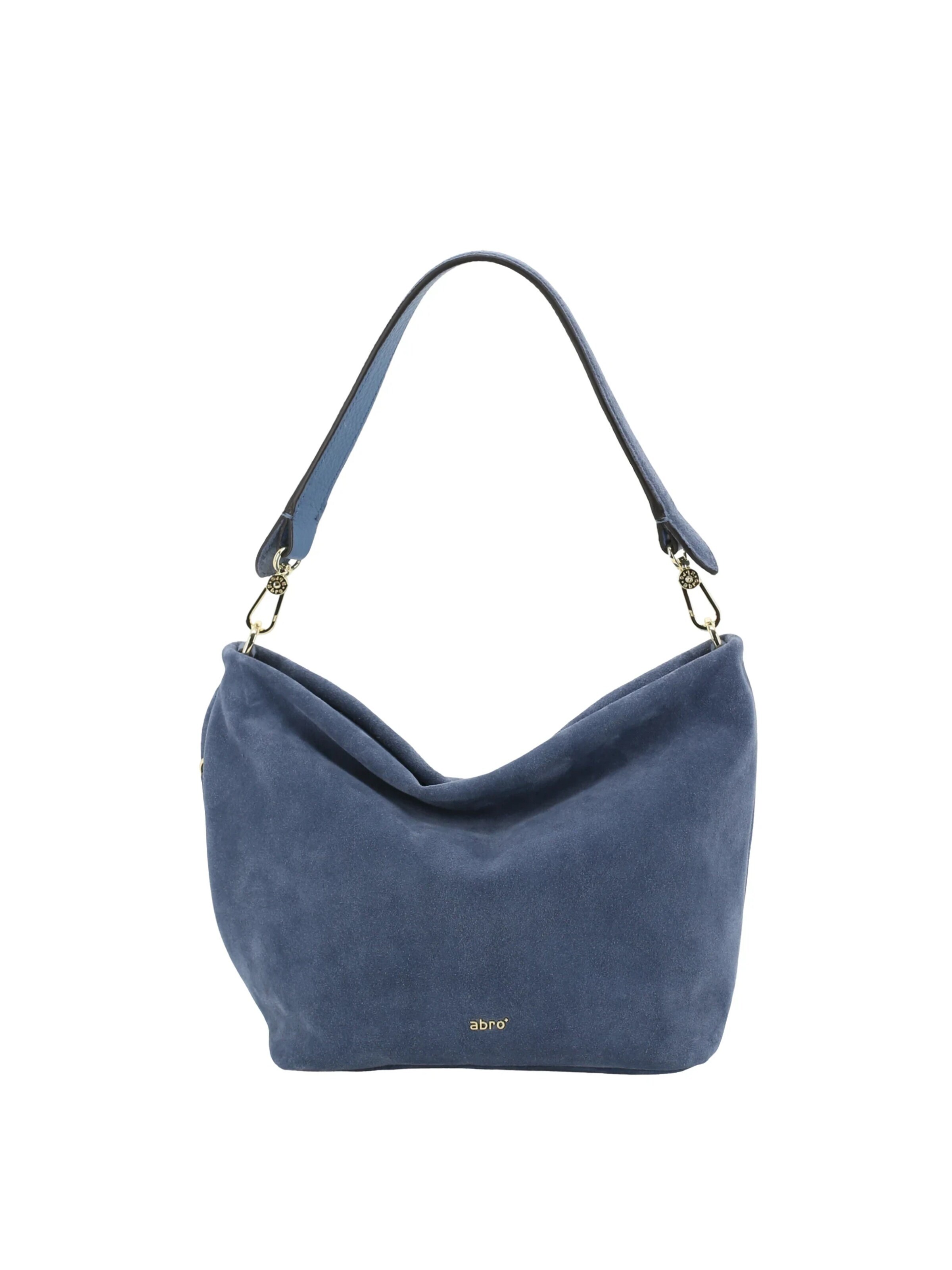 ABRO Shoulder Bag 'EBONY' in Blue: front