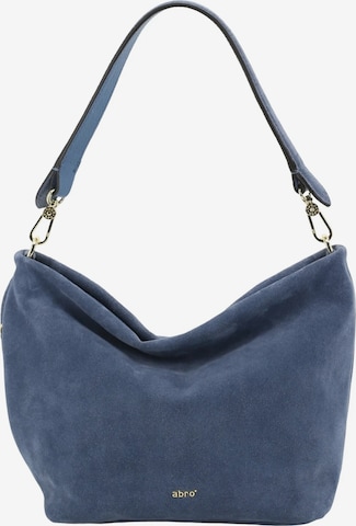 ABRO Shoulder Bag 'EBONY' in Blue: front