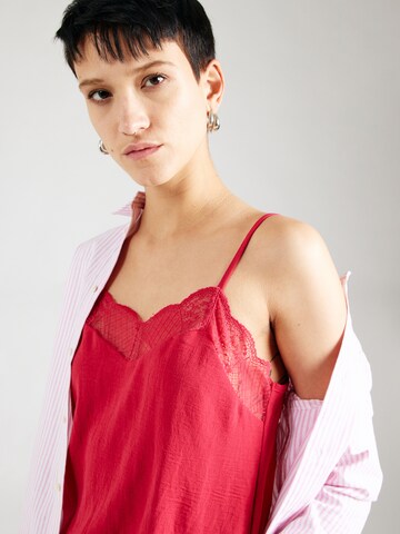 Haut 'PCTIFFANY' PIECES en rouge