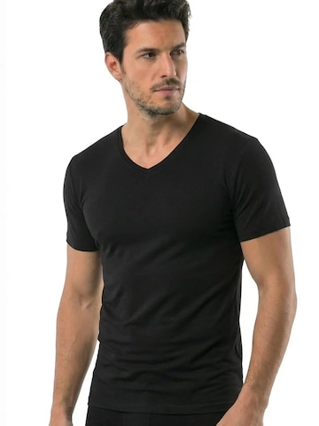 ÖTS Shirt 'T-Shirts'‌‌‌‌‌‌‌‌‌ in Schwarz: Vorderseite