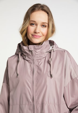 Manteau mi-saison DreiMaster Maritim en rose