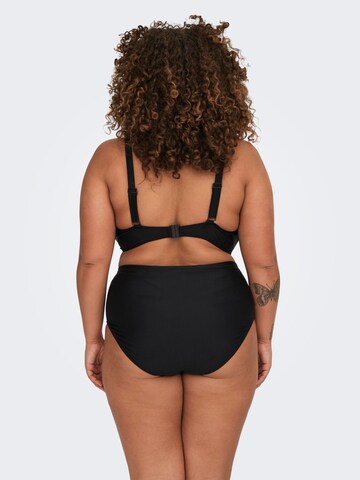 ONLY Carmakoma - Bustier Top de bikini 'SOPHIA' en negro
