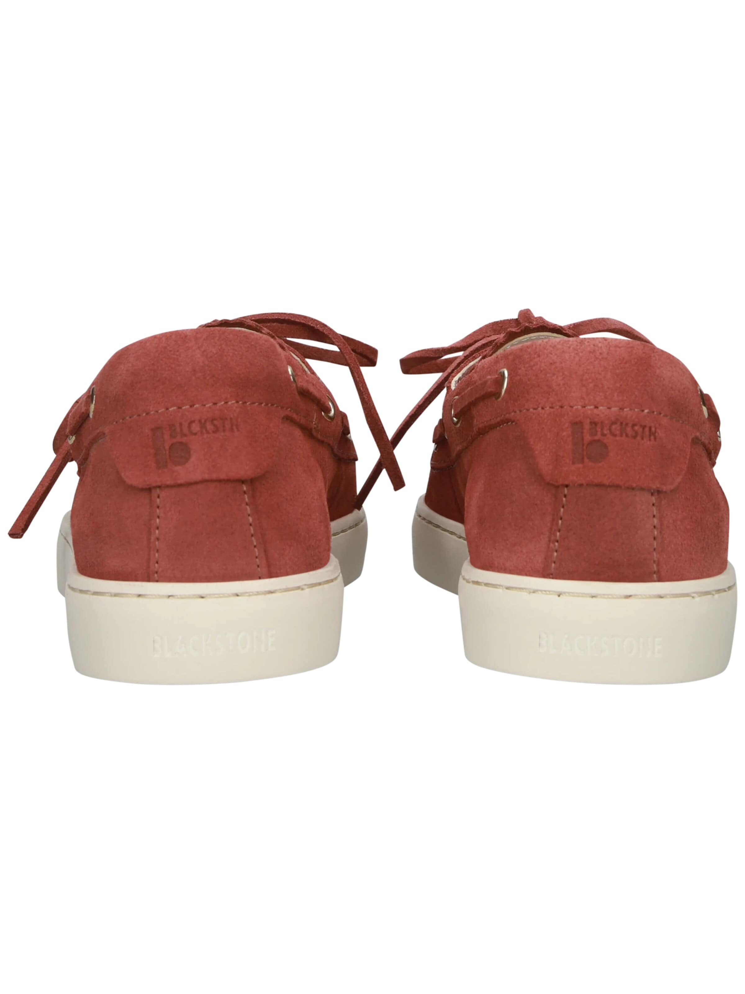 BLACKSTONE Mocassins 'Zircon Aster' in Rood